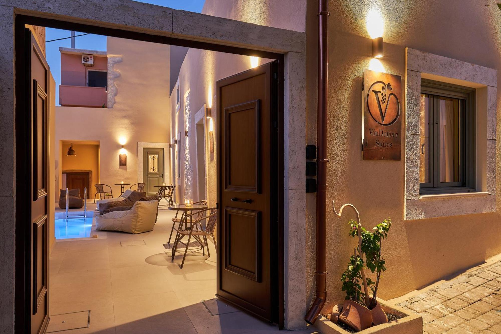 Vin Dimora Suites Archanes Bagian luar foto